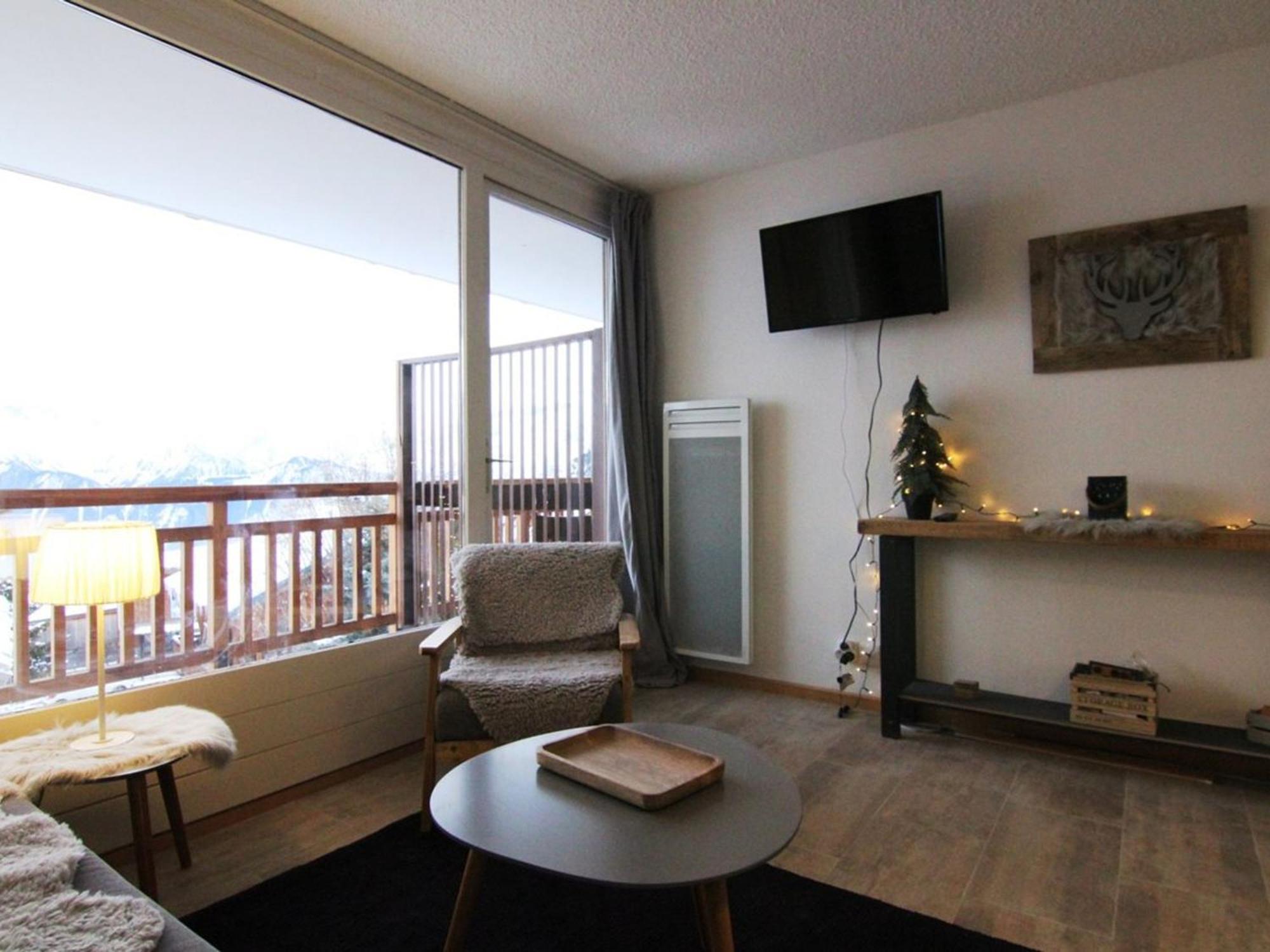 Charmant Studio 4 Pers Avec Balcon, Parking Et Acces Pistes - Alpe D'Huez - Fr-1-405-134 Apartment Екстериор снимка